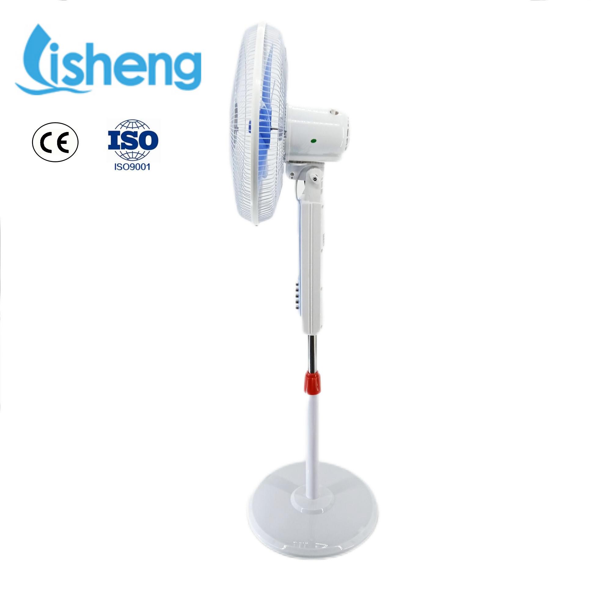 Home Electric Floor Fan 16 Inch With 3 Adjust Speed And Brushless Motor