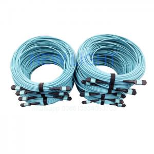 Buy cheap Mpo Fiber Connector Mtp Patch Cable With Mpo 24 Cable Fiber Connector Type product
