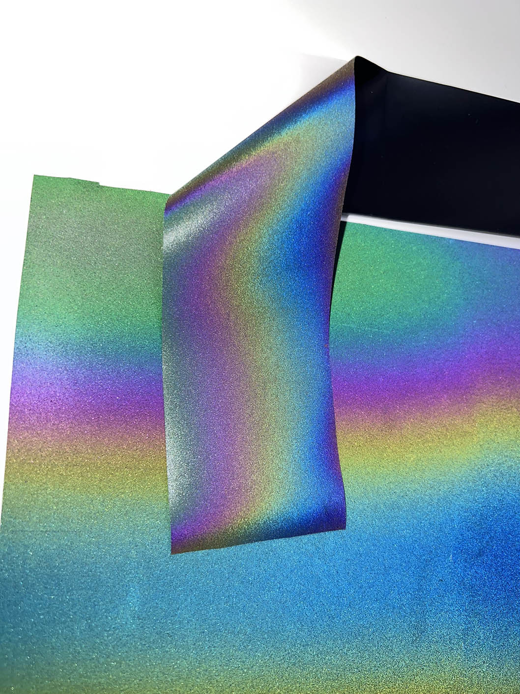 Rainbow Heat Transfer Reflective Tape Used To Create Various Patterns For Garments