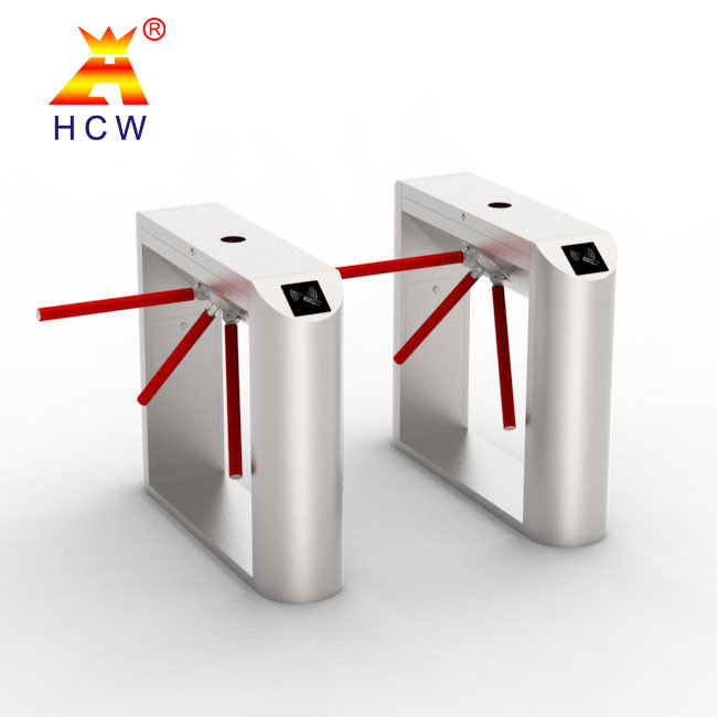 RFID Fully Automatic Turnstile Access Control Security Systems Gates 500mm Arm Length