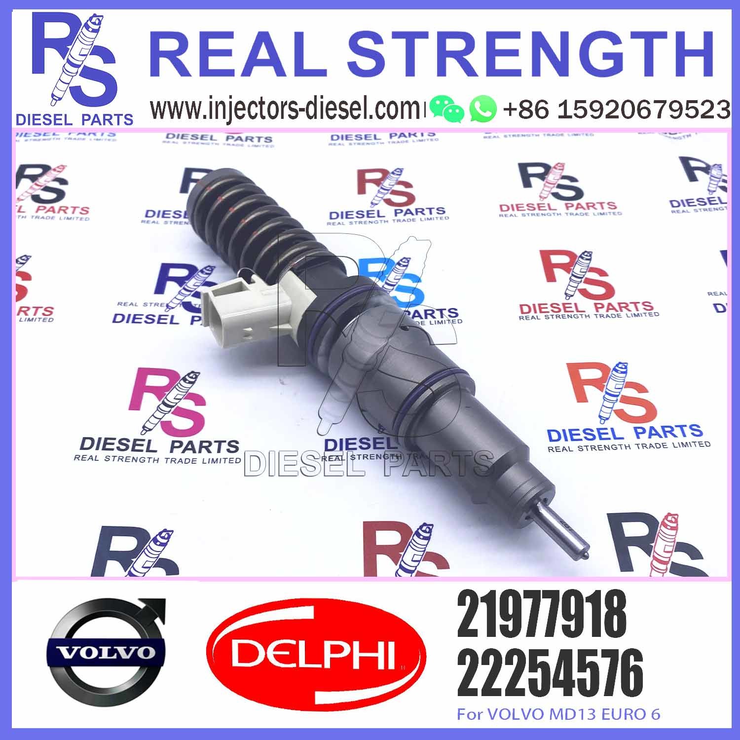 21977918 BEBE4P03001 Diesel Fuel Injector For V-O-L-V MD13 EURO 6 E3.27 22254576 85002179