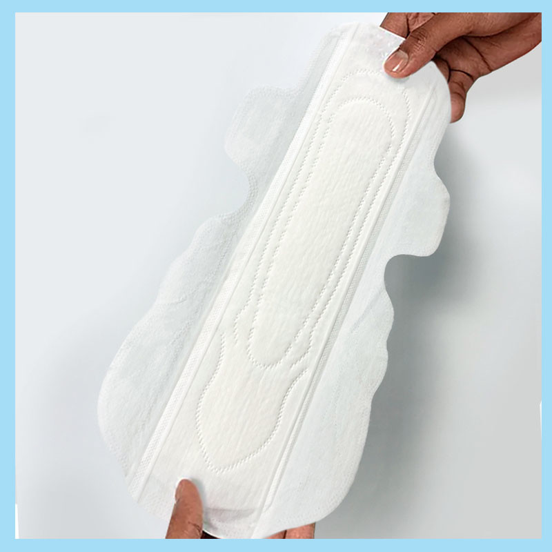 Oem Comfort Softness Night Use Women Sanitary Pads Natural Cotton Sanitary Napkin Breathable Ultra Thin Lady Pad