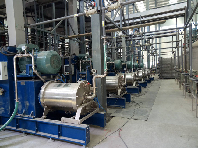 Fine Nano Grinding Turbine Bead Mill 30L For UV INK MakingTemperature Control Ball Mill Machine