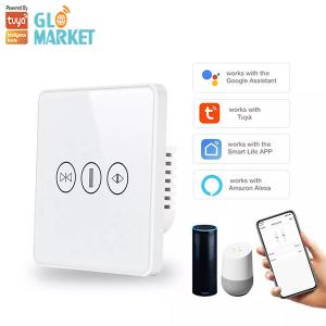 Buy cheap Zigbee/Wifi Smart Curtain Switch Tuya App Remote Shutter Home Interior Voice Control product