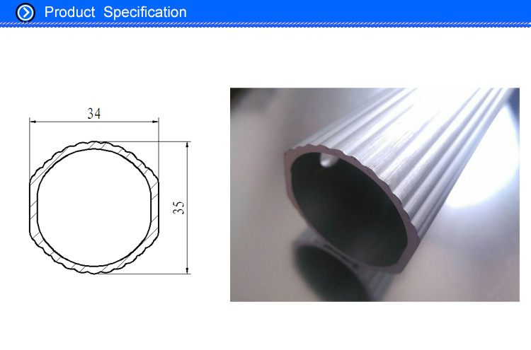 aluminum extrusion tube for fishing
