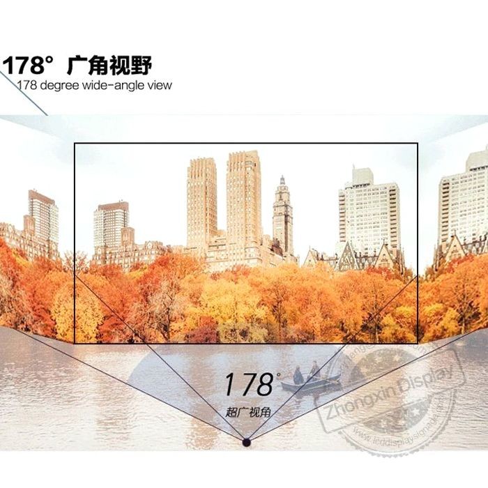 55 Inch Samsung 3.5mm Bezel Video Wall LCD Panel for High Definition Display