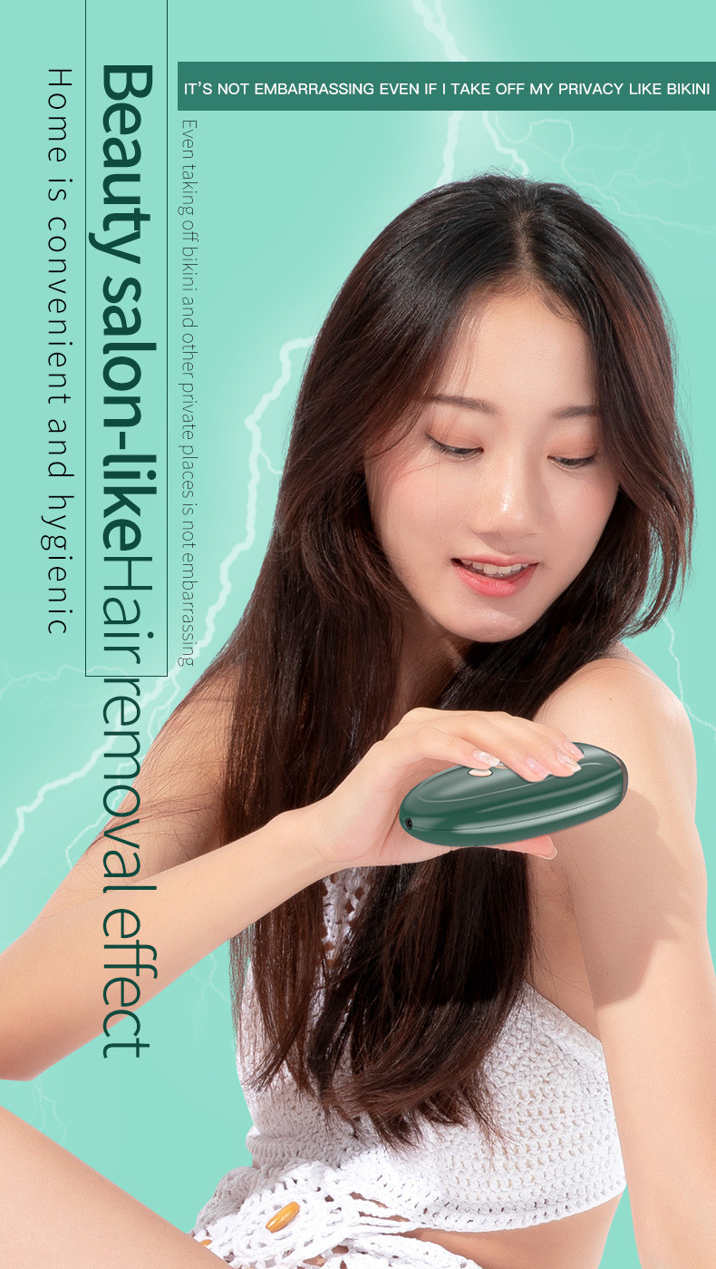 24W Green Handheld Laser Hair Removal Device , IPL Hair Remover Portable