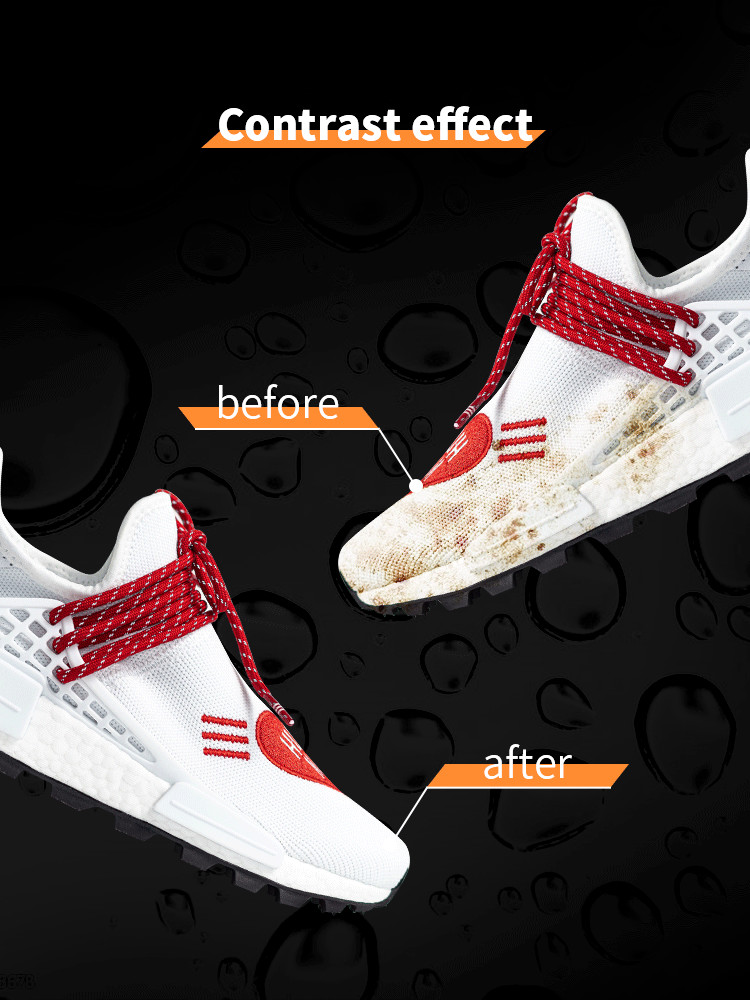 Coconut oil Formula Basketball Sneaker leather Shoe Cleaning Cream Liquid for Sneakerhead