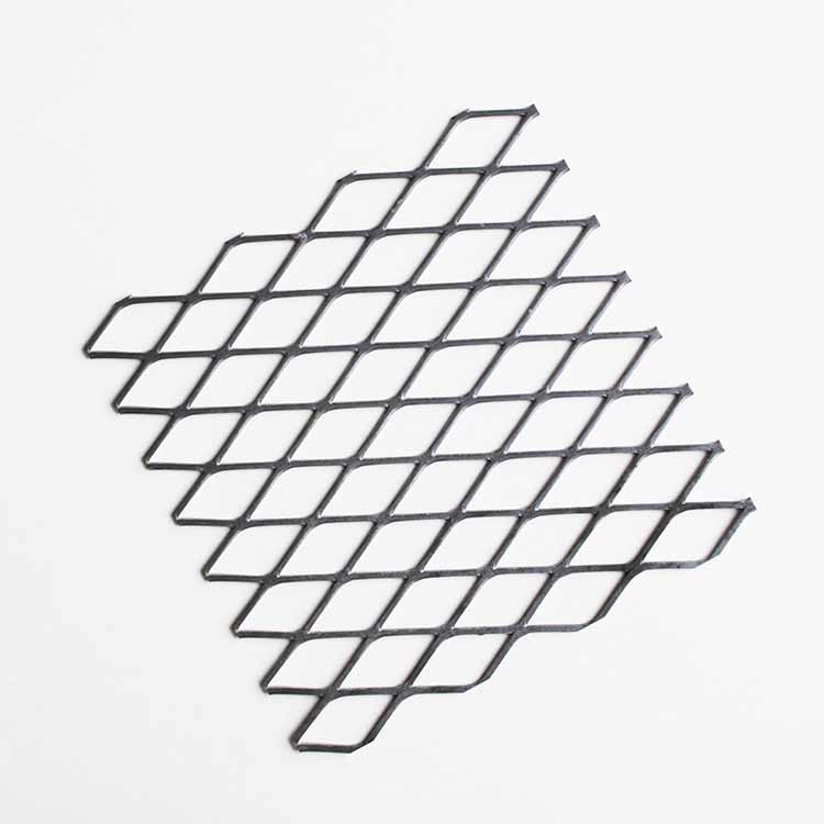 3/4" #16 Carbon Steel Expanded Metal Mesh Flat For Building Construction