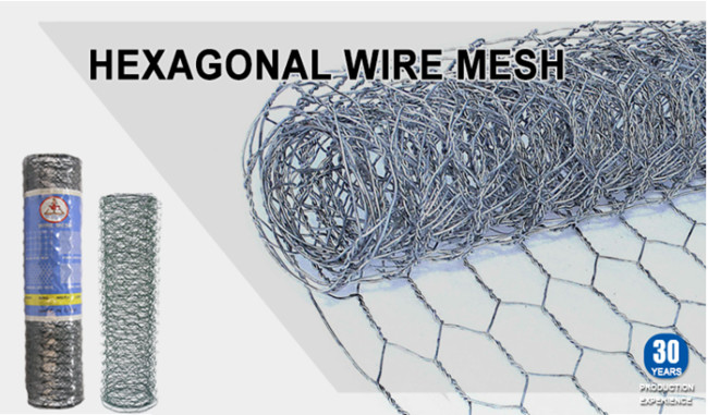 1/2" Q195 Hex Chicken Wire Mesh Fence For Fish Trap