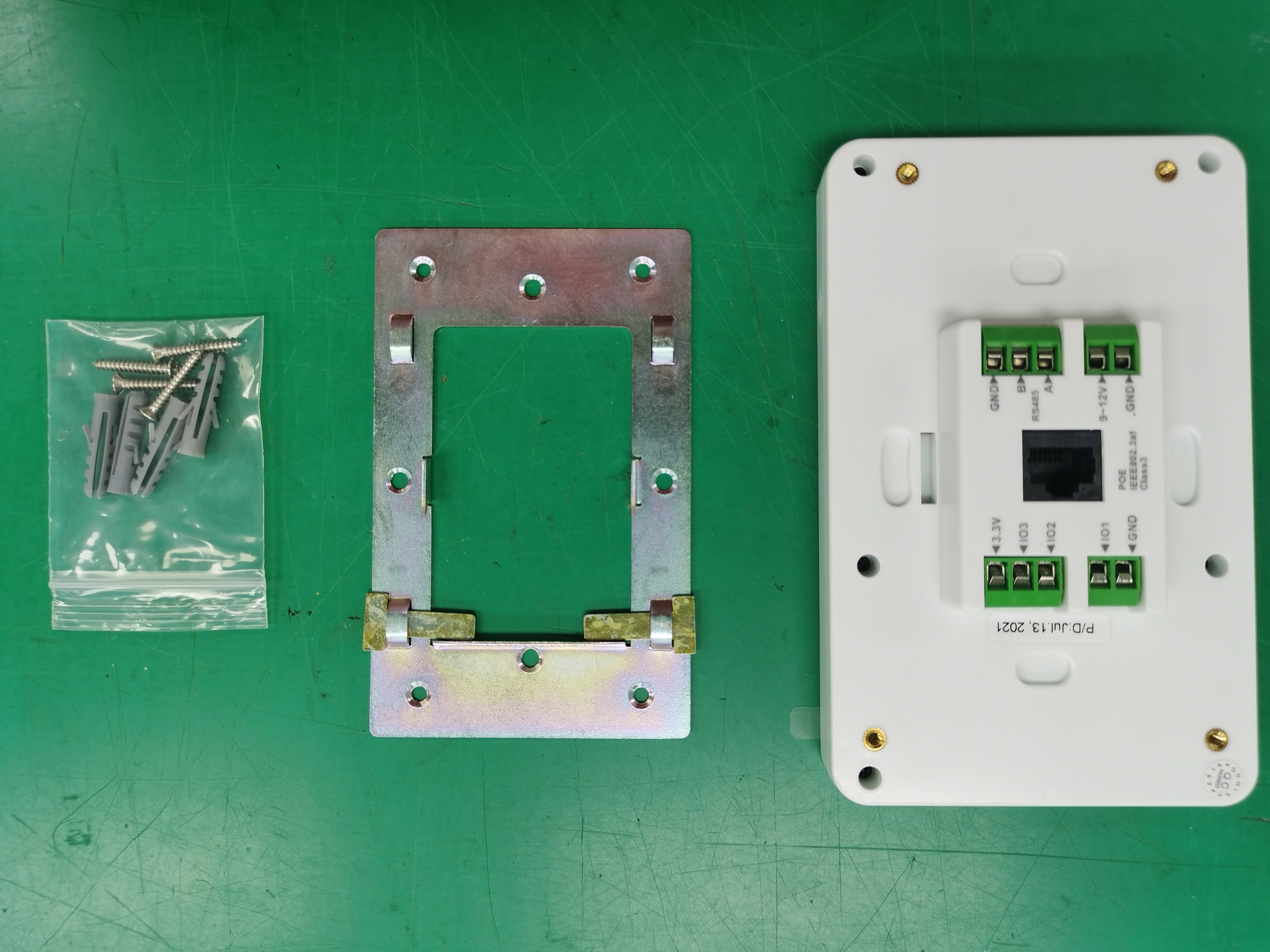 Sibo Industrial Grade 5" Smart Control Wall Mount Android POE Tablet with RJ45 Ethernet NFC GPIO UART Relay RS232/RS485