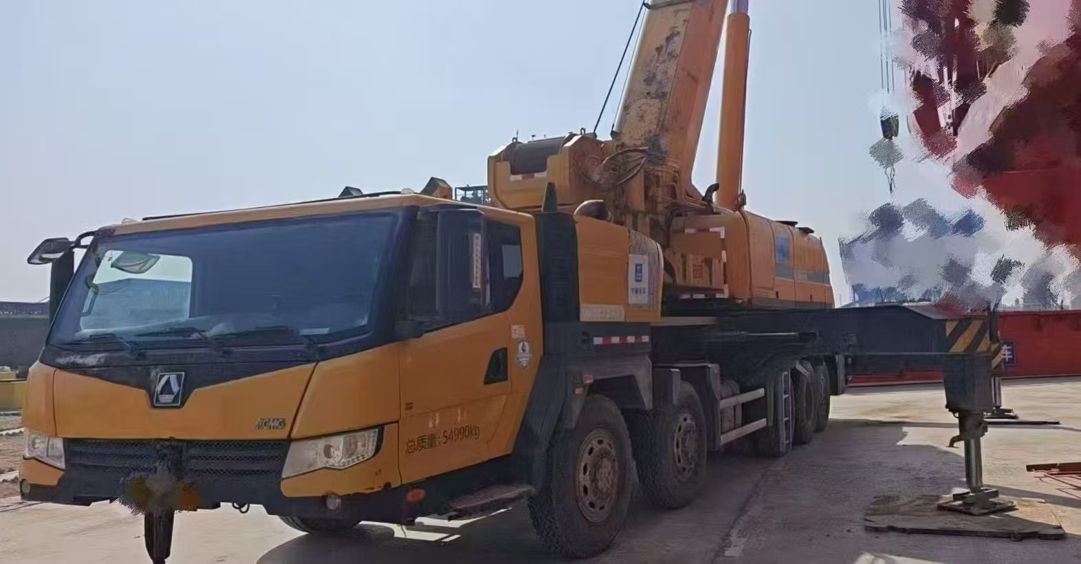 Five-Arm Crane Jib XCT80L5 2020 Years XCMG Mobile Crane 80tons for Heavy-Duty Construction Projects