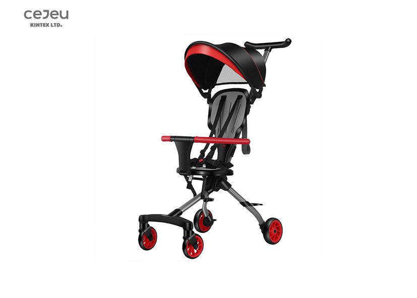 Lightweight Foldable Baby Stroller With Five Point Harness Compact