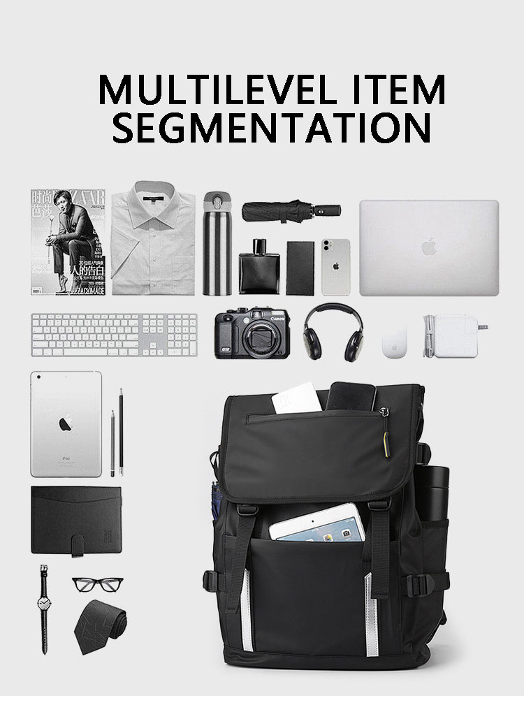 Sympathybag wholesale new trend men laptop backpack Unisex casual oxford travel shoulder bag college student school bag