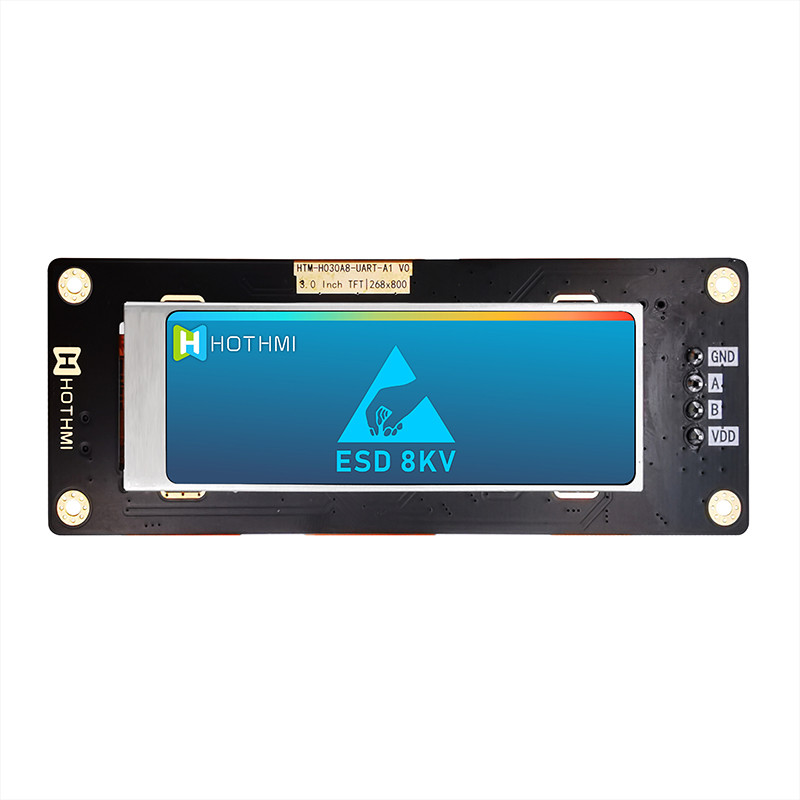 3.0 Inch Uart TFT LCD 268x800 Display TFT Module Panel With LCD Controller Board