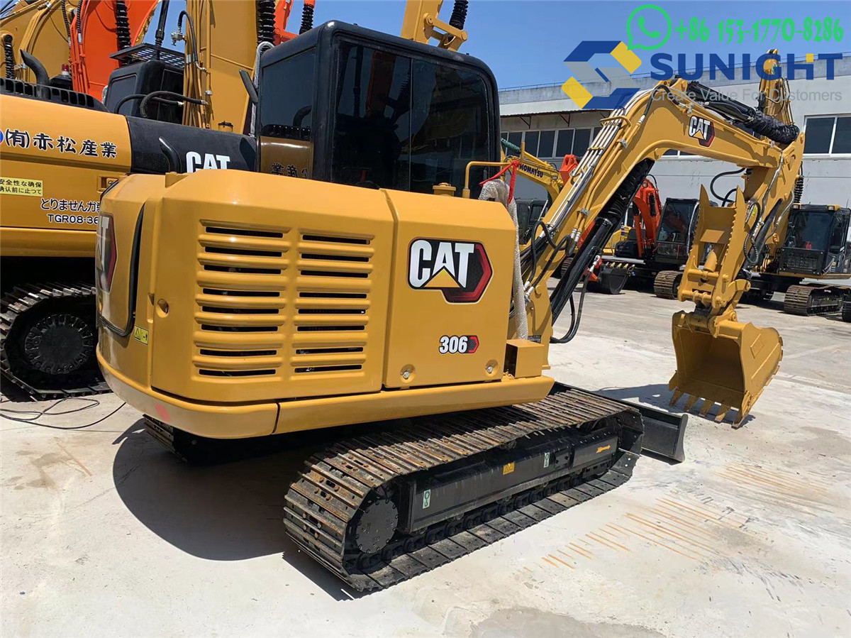 Used Excavator CAT 306E Excellent Condition Short Working Time 6 Ton Second Hand Digger