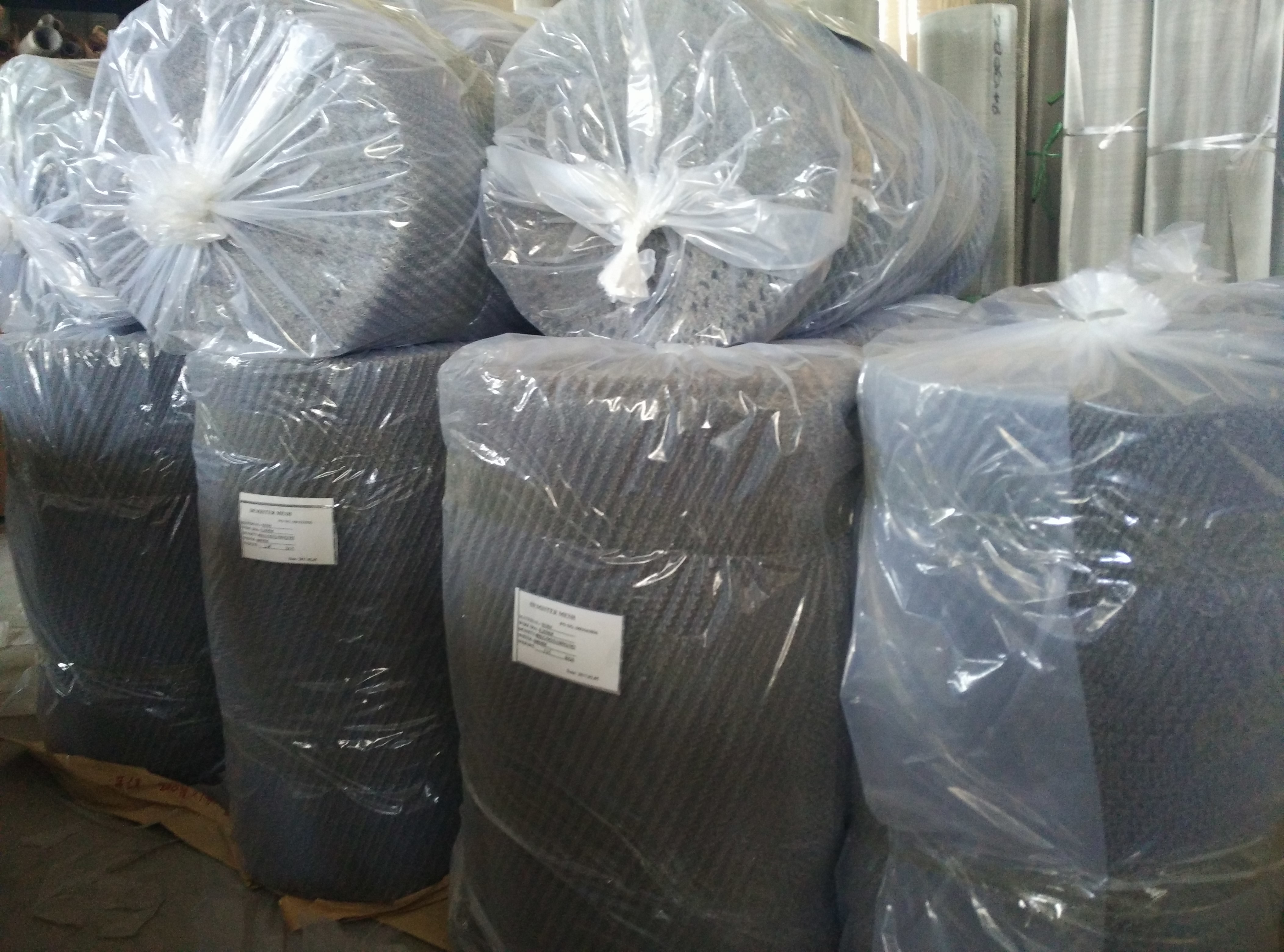 Compressed Knitted Stainless Steel Screen 304 0.2mm diameter For Exhaust Silencers