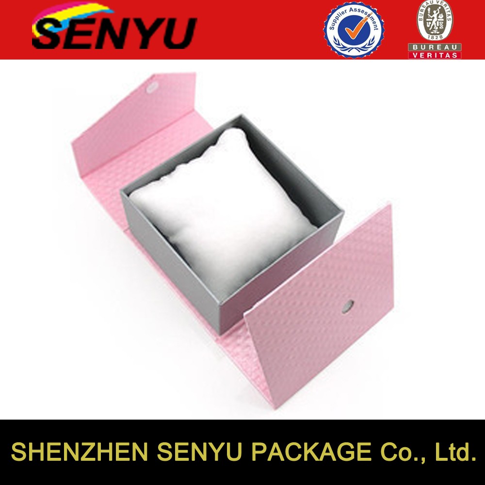 Luxury Gift Bracelet Jewelry Box Luxury Packaging With Mini Pillow Recyclable