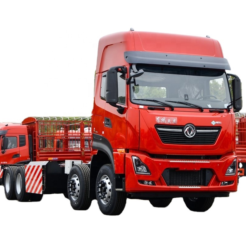 8X4 Dongfeng Heavy Truck 1-10T CNG Truck With Diesel Fuel And Automatic Transmission