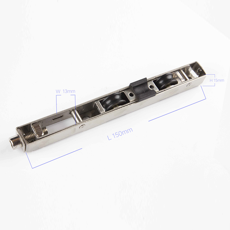 20mm x 15mm Heavy Duty PVC Sliding Window and Door Roller Wheel with Two Bearing