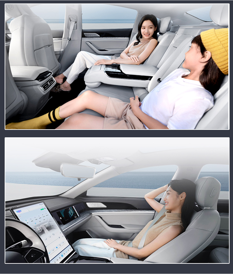 Leather Seats 2023 Neta S Yaoshi Edition 650km AWD Electric SUV Cars for Adults