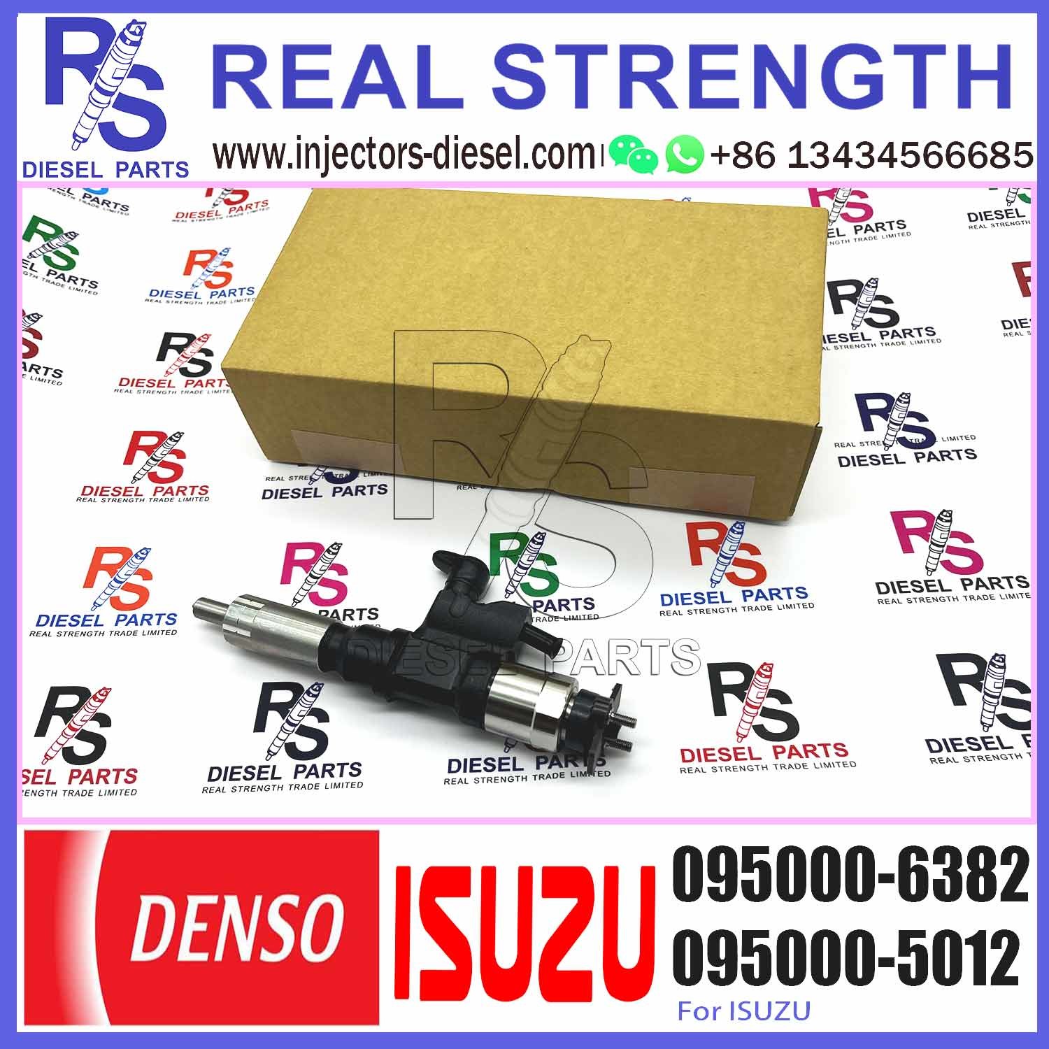 Diesel Fuel Common Rail Injector 095000-6384 095000-6383 095000-6382 095000-6381 095000-6380