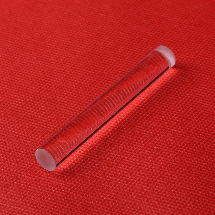 High Temperature Resistant High Purity Quartz Rod Light Guide Rod Quartz Glass Tube Custom Quartz Instrument