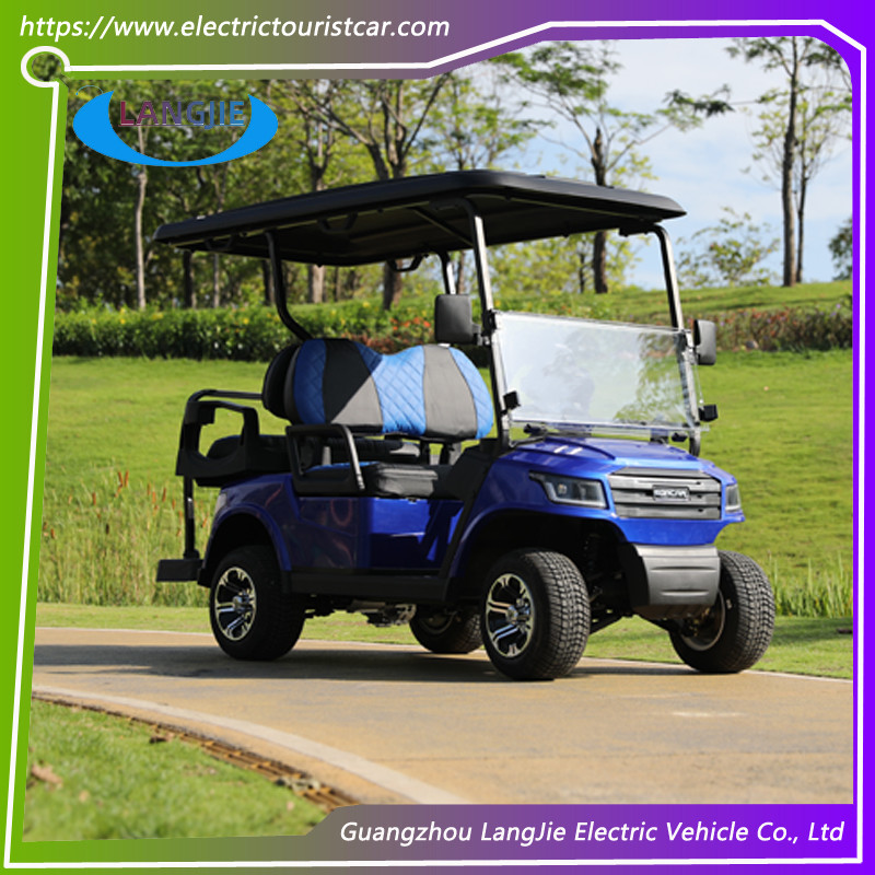 Manufacture Electric Chinese Golf Club Small Mini Buggy Cart Car 4 Seats Electric Club Car