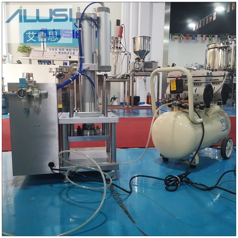 Ailusi Semi Automatic Compact Powder Lab Pressing Machine for Make up Equipments for Sale