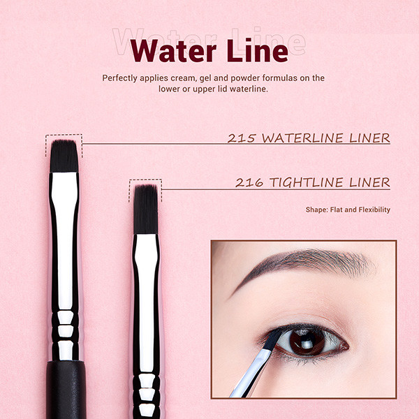 Skin Friendly Jessup 11pcs Professional Eye Brush Set