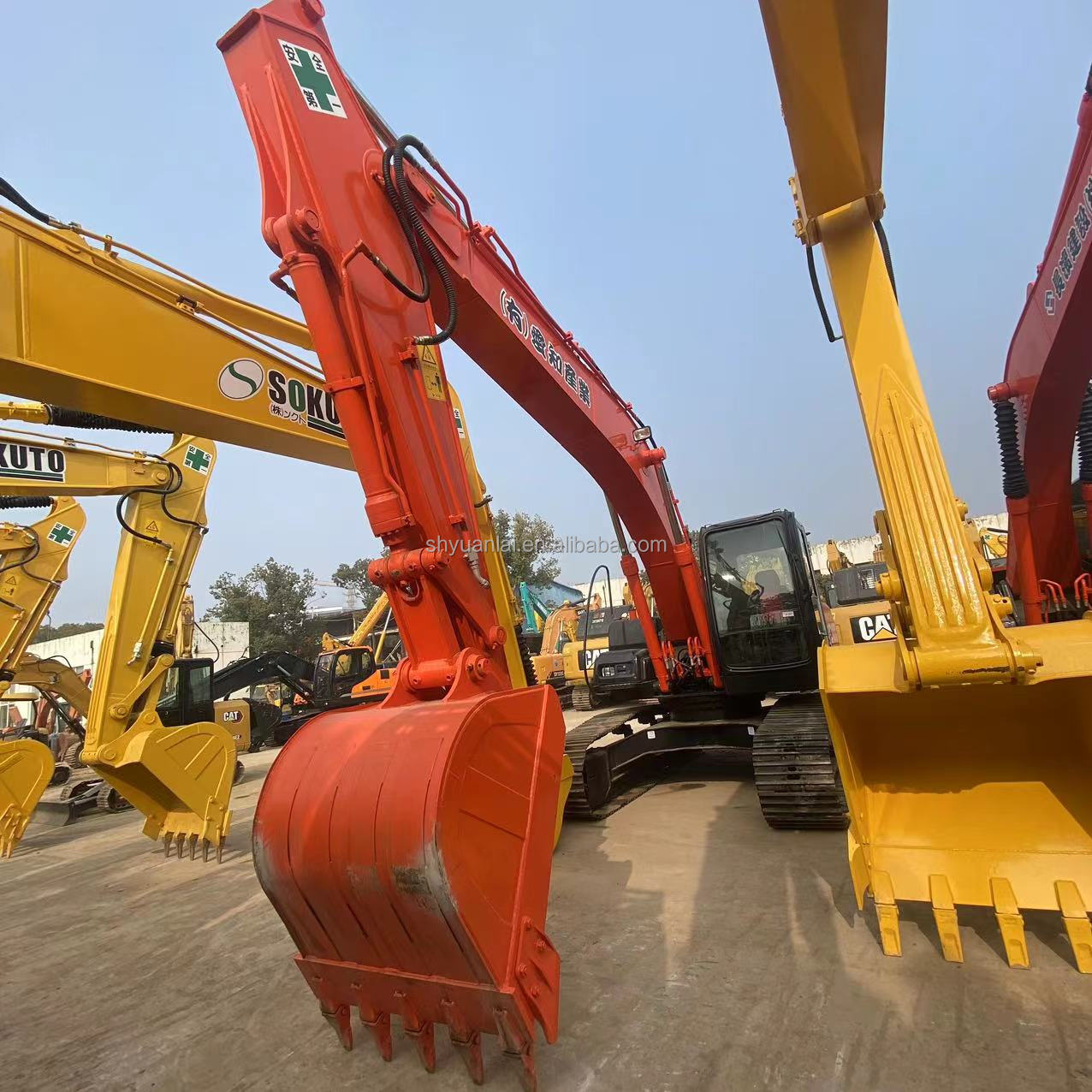 Used Hitachi Excavators ZX200 ZX210 Original Crawler Digger Second-Hand Hitachi Used Excavators