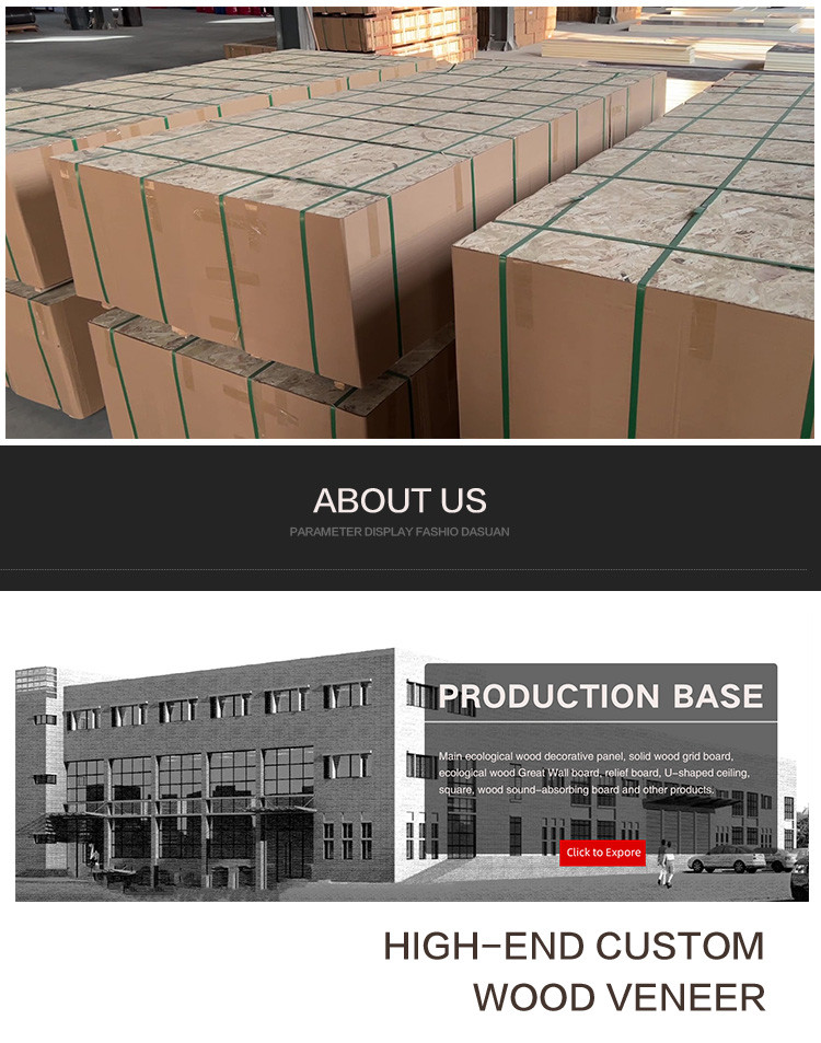 ISO9001 Interior Decoration Bamboo Charcoal Fabric Wood Veneer Panels