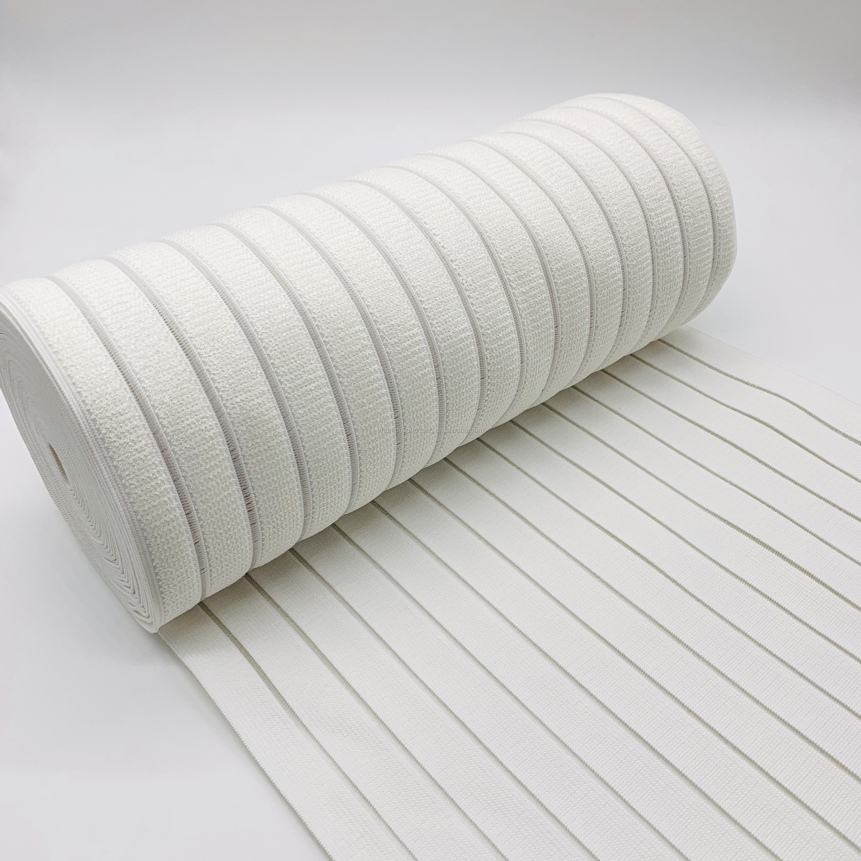 150mm Polyester elastic band fish silk for underwear with waist belt belly band