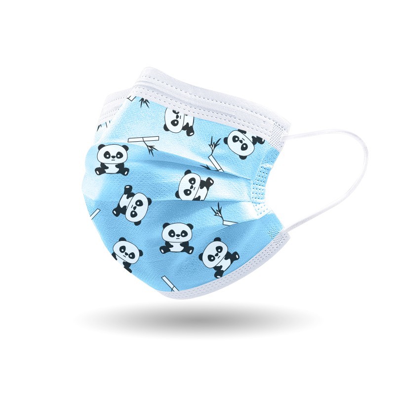 CE Antivirus Disposable Medical Face Mask , Disposable Blue Earloop Face Mask
