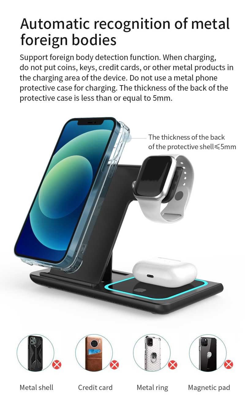 Plastic Acrylic Mobile Phone Wireless Charger For Huawei P30 P40 Pro