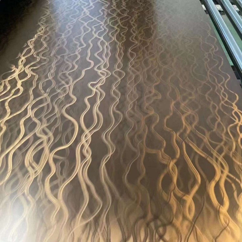 304 316 Grade 3D Pattern Decorative Stainless Steel Sheet Custom Size 0.8mm Thickness