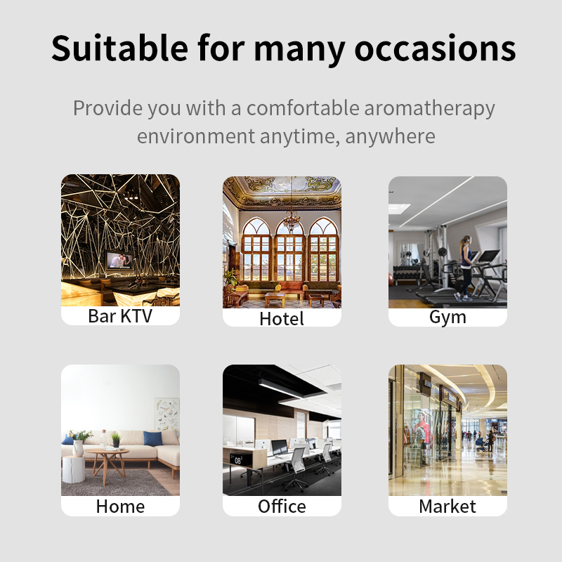 1000ml Electric Room Fragrance Diffusion System Air Purifier HVAC Essential Oil Aroma Diffuser Scent Machine for Hotel Lobby