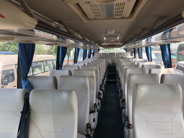 Used Higer Bus KLQ6119T 51Seats Yuchai Rear Engine 171kw Airbag Chassis 35000km Used Tour Bus for Africa