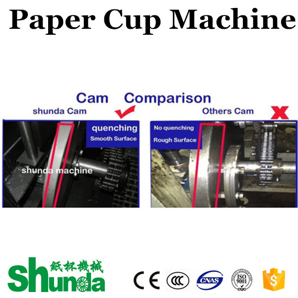 Automatic Paper Tea Cup Machine 130-160 Cups/Min 2-32oz