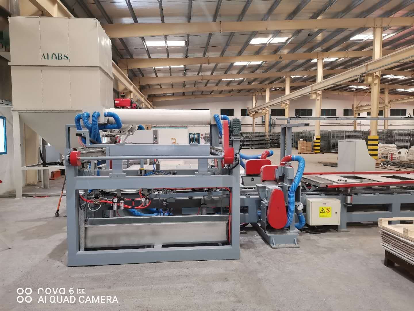 Fully Automatic Mgo Board Door Core Frame Vacuum Forming Machinery
