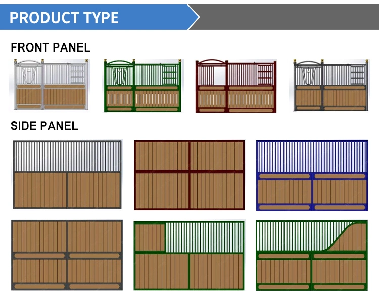 Outlet Horse Stables Customized Racecourse Equestrian Club Fence Construction Panels