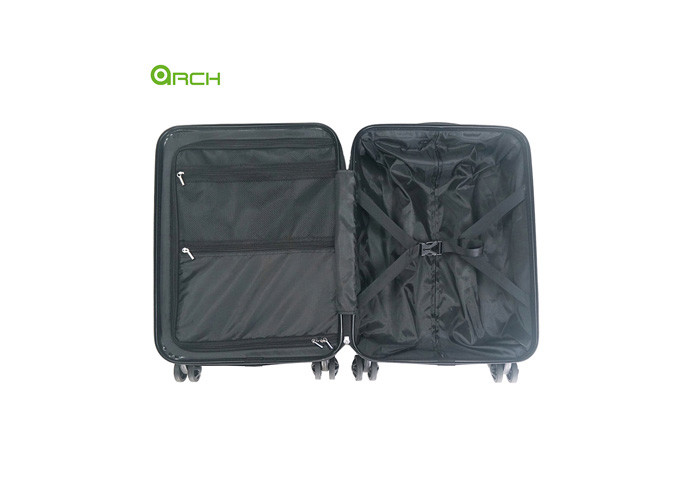 PC Hard Sided Trolley Case Travel Luggage with 8 spinner wheels