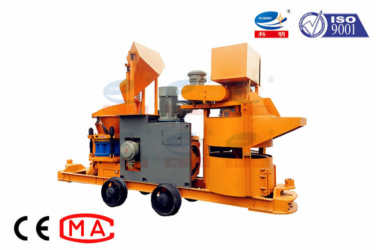 Underground Engineer Concrete Mixer Shotcrete Machine With Explosion Motor