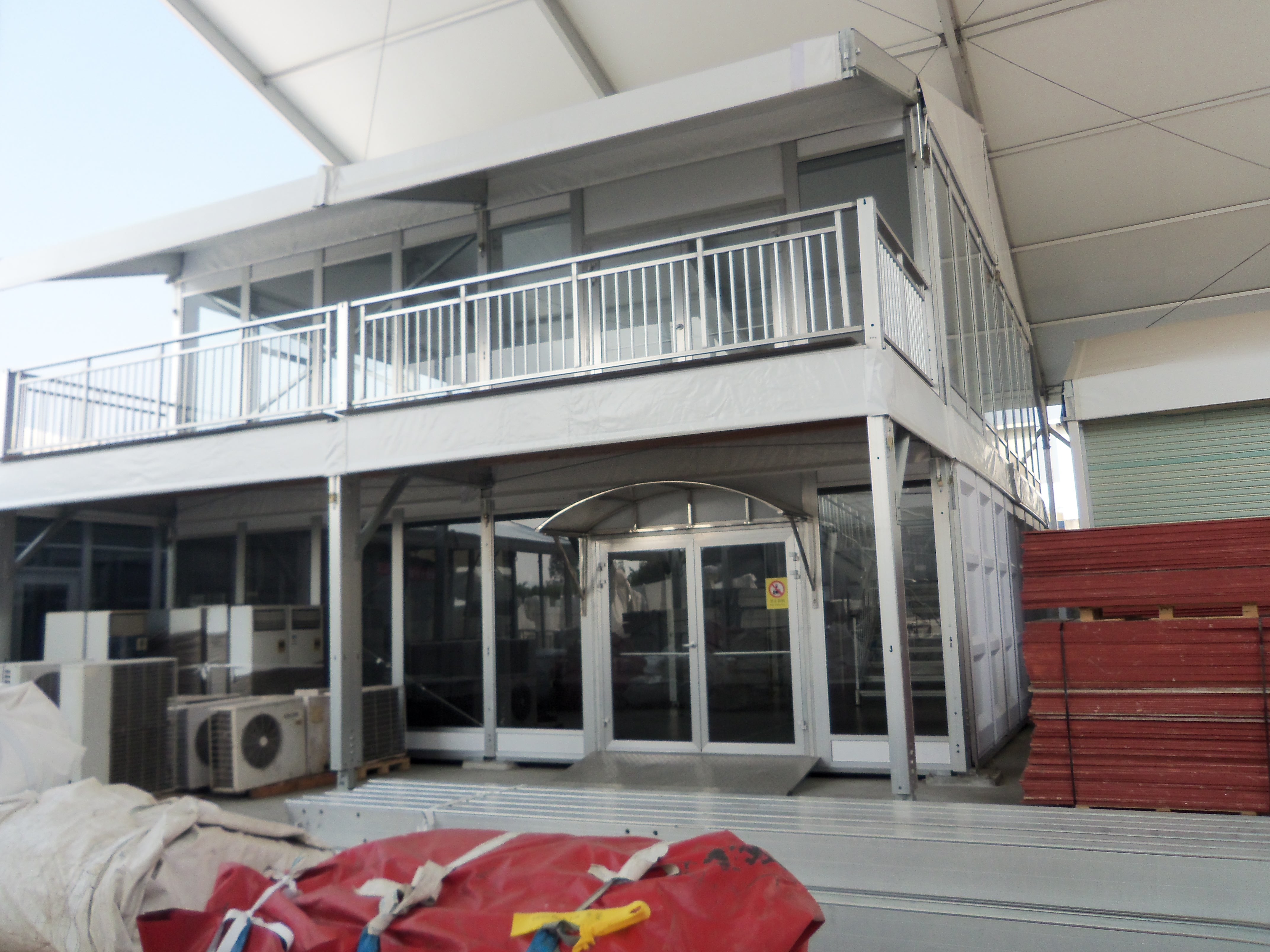 Aluminum Frame Structure Double Decker Tent for Outdoor Activity