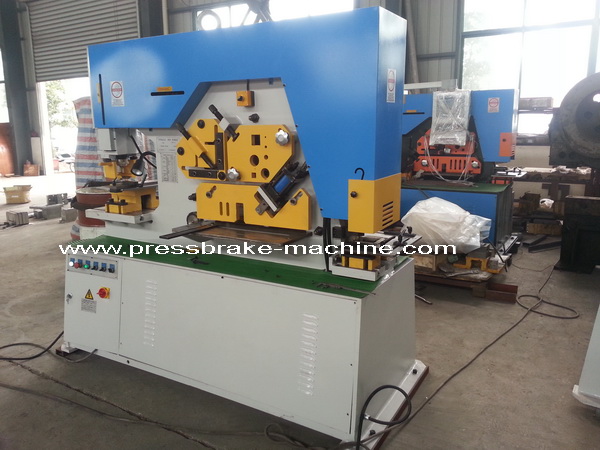 High Performance Hydraulic Ironworker Machine 25mm Thickness Steel