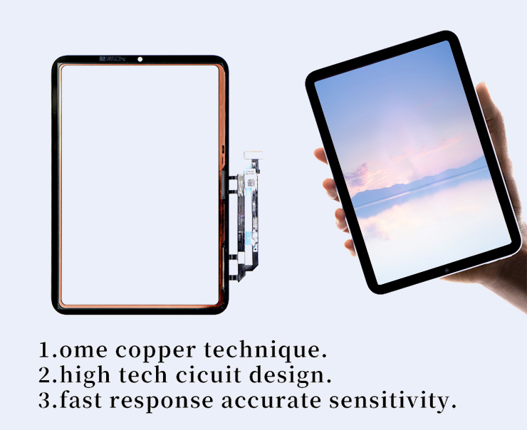 100% Tested and Durable Ipad Mini 4 A1550 A1538 LCD Display Touch Screen Digitizer Assembly for Other Compatible