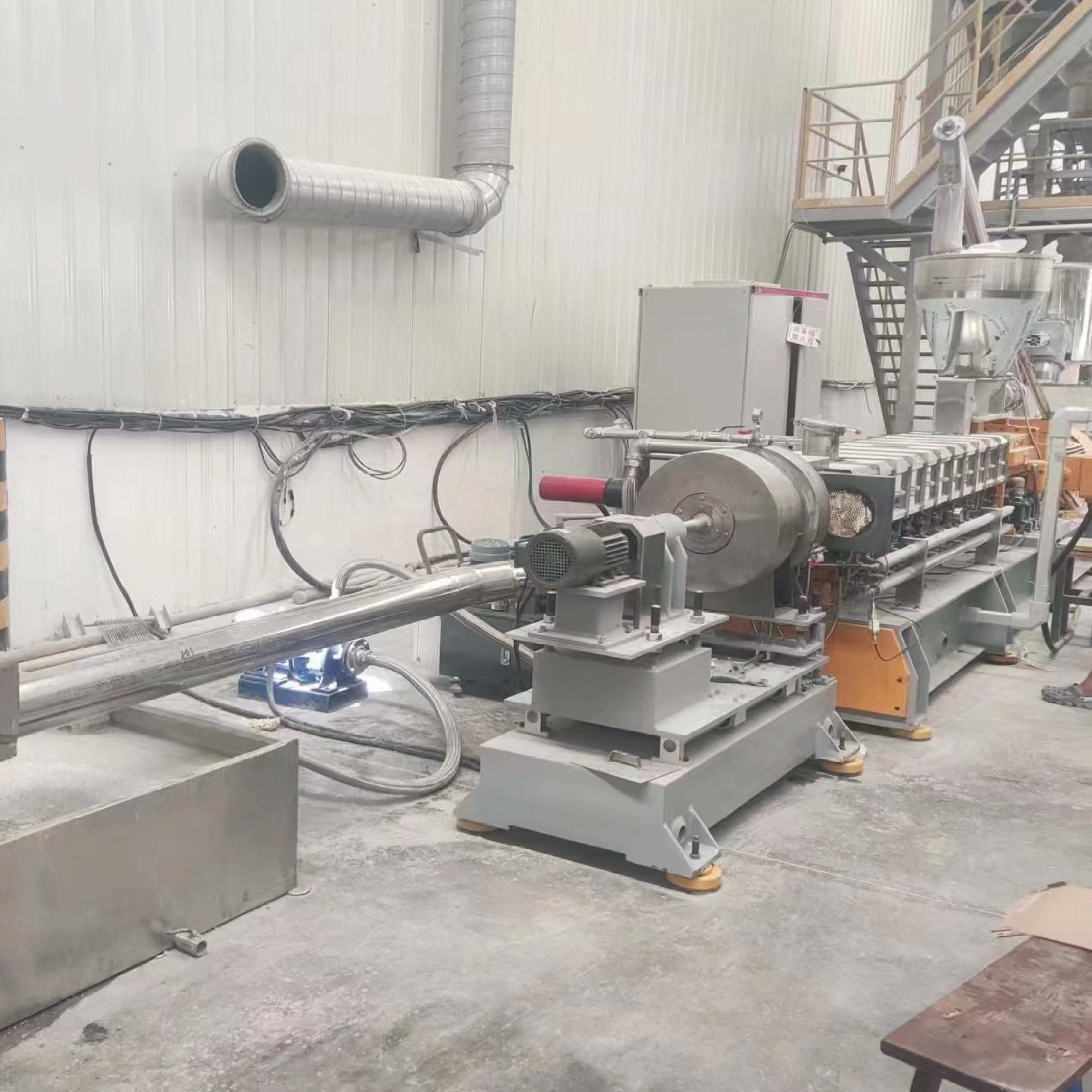 Plastic Industry PP PE Vertical Water Ring Pelletizing System Waste Plastic Granulator