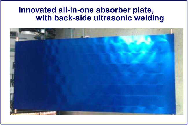 Selective Absorb Coating Flat Plate Solar Collector Residential House Applications