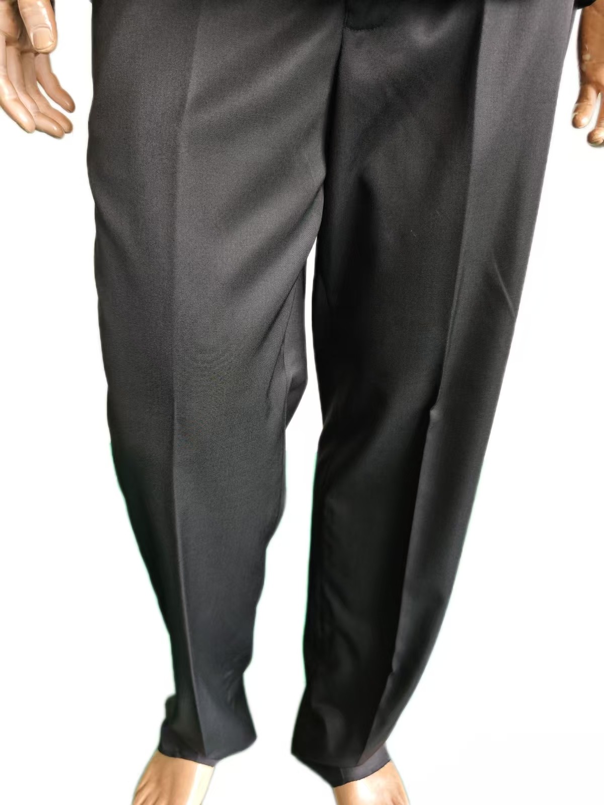 Black Ceremonial Military Uniform Set (45% Wool 55% Polyester)