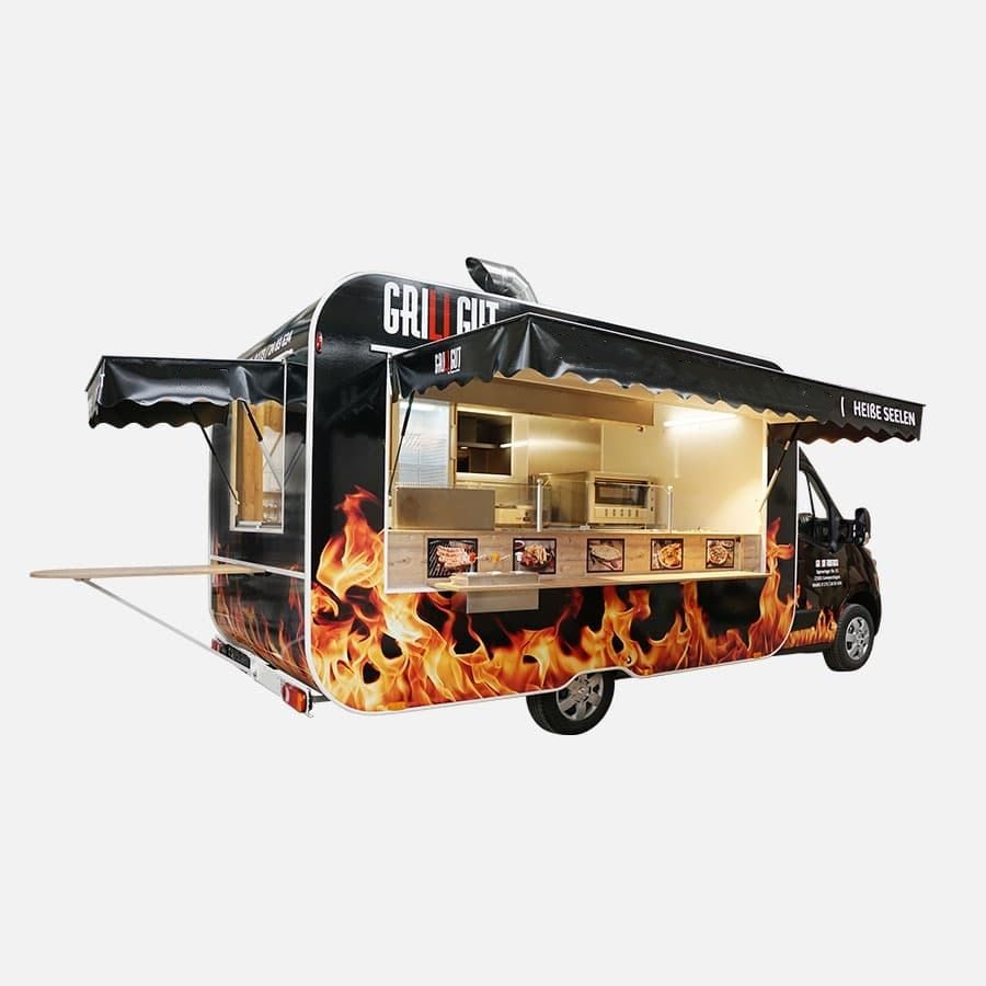 Dessert Mobile Food Trailers Beverage Hot Storage Foodtrucks